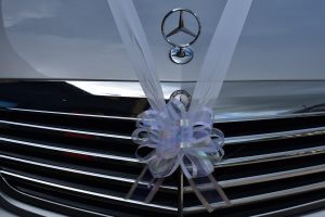 silver Mercedes S Class wedding cars in York