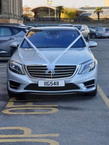 Our New Mercedes s class in silver