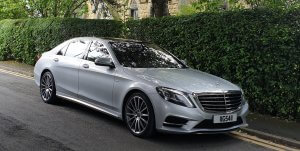 Close up picture of our 2018 Mercedes s class Near The Talbot Hotel In Malton