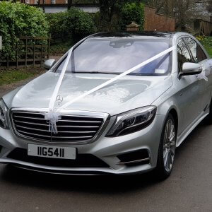 Our Superb Mercedes s Class Wedding Car