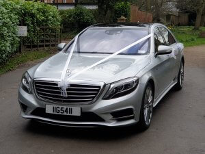 Beautiful 2018 Mercedes s class wedding car