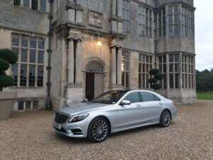 Our Mercedes s class at Howsham Hall