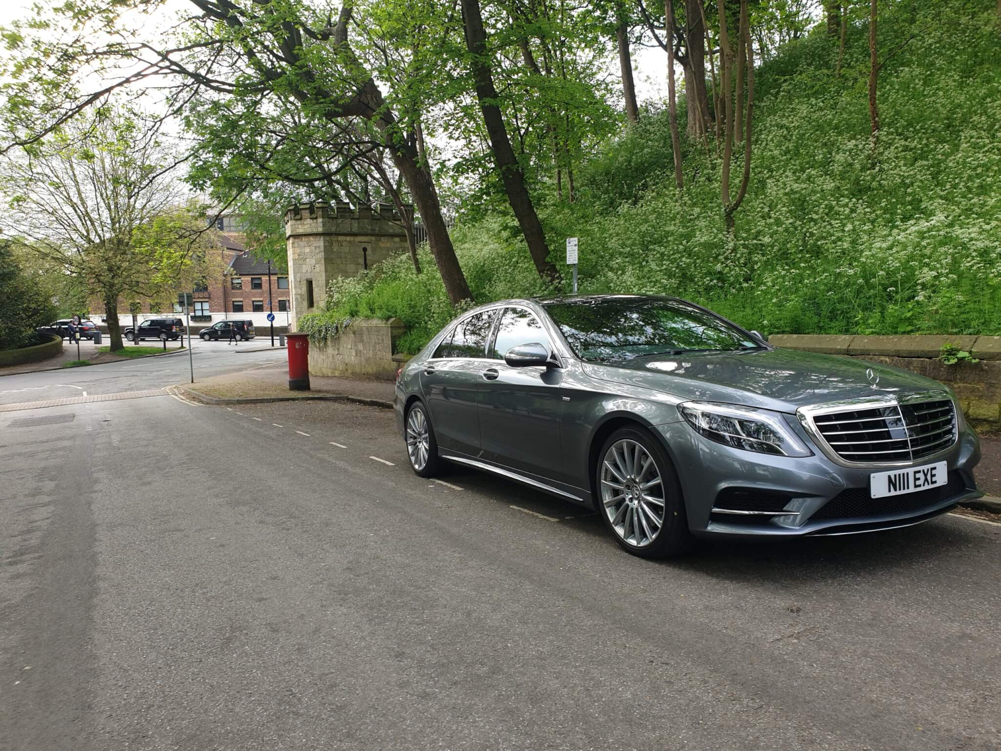 Our 2020 Mercedes s class.
