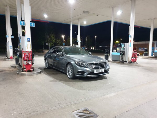 Our Mercedes s class the colour is Selenite Mettalic.